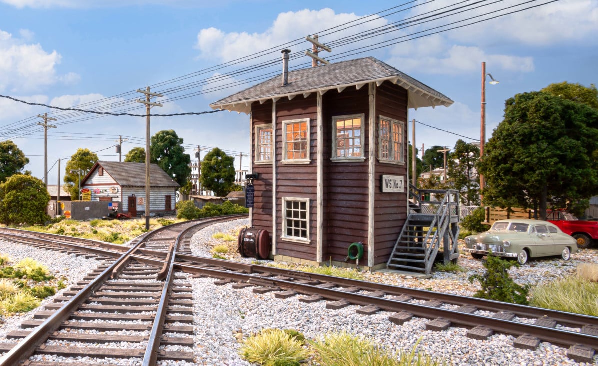 Woodland Scenics 5878 O Built-&-Ready Interlocking Tower