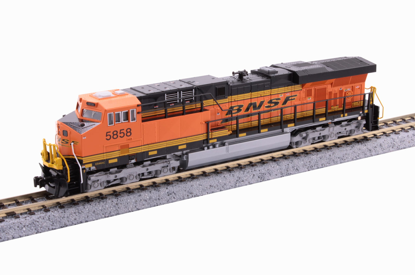 Kato 176-8958 N BNSF "Swoosh" GE ES44AC Diesel Locomotive #5858