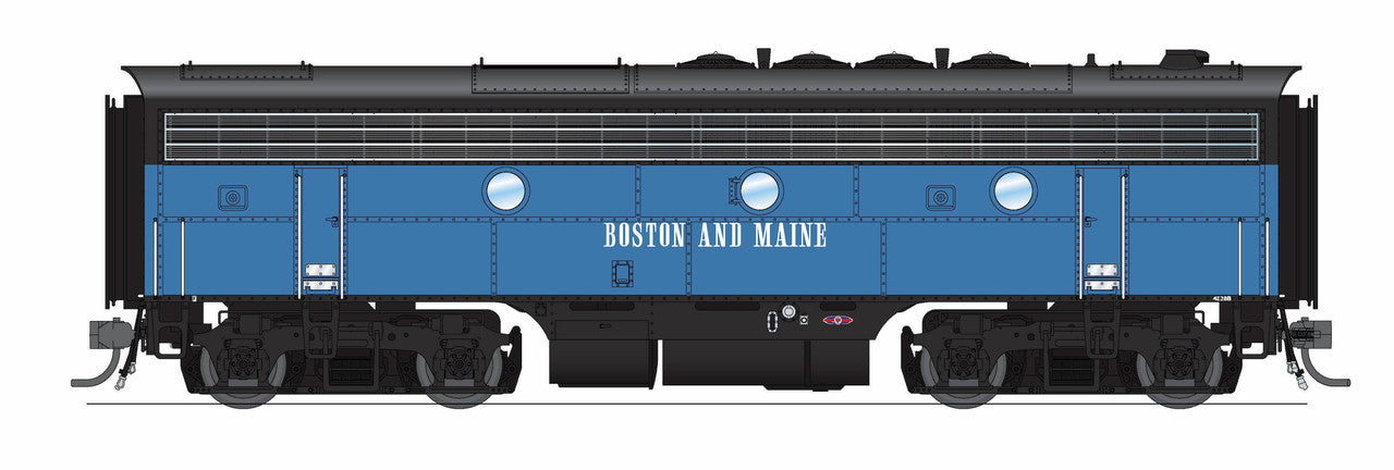 Broadway Limited 9659 HO B&M EMD F3B Diesel Locomotive No-Sound/DCC-Ready #4228B
