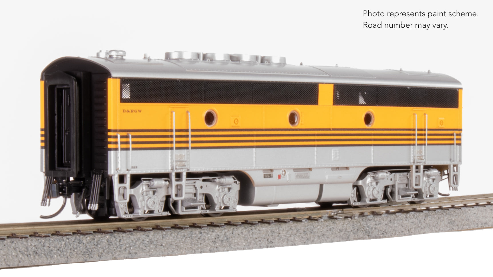 Broadway Limited 9667 HO DRGW EMD F3A/B Diesel Locomotive #5521/5522