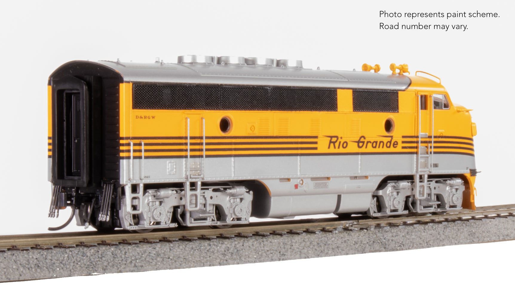Broadway Limited 9667 HO DRGW EMD F3A/B Diesel Locomotive #5521/5522
