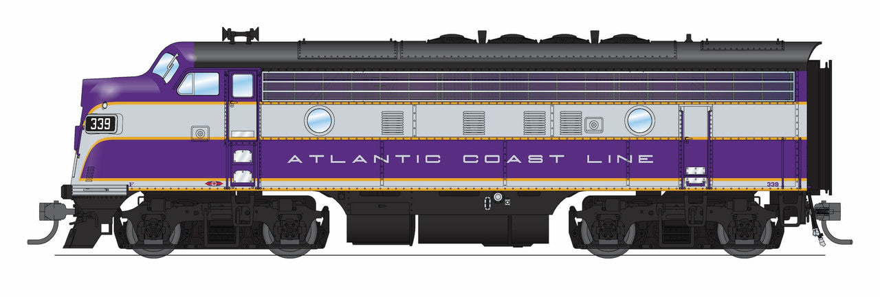 Broadway Limited 9652 HO ACL EMD F3A Diesel Locomotive Sound/DC/DCC #344