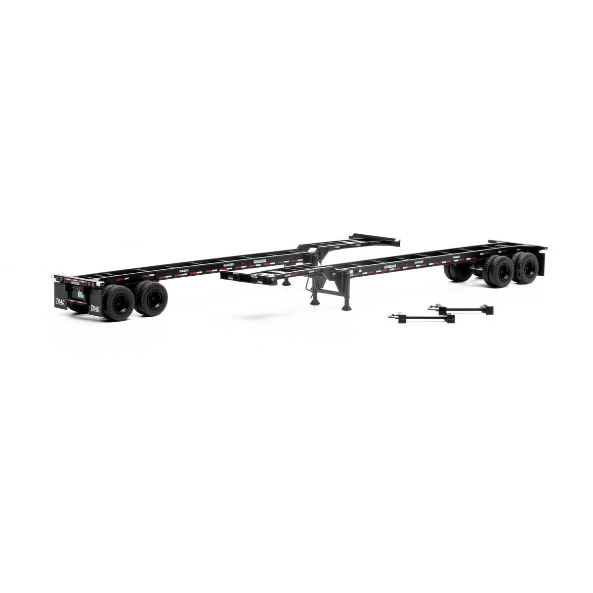 Athearn 14290 HO TLXZ 40' Container Chassis #1 (Pack of 2)