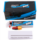 Gens Ace GEA9004S80X6 900mAh 4S 80C 14.8V Lipo Battery Pack with XT60 Plug