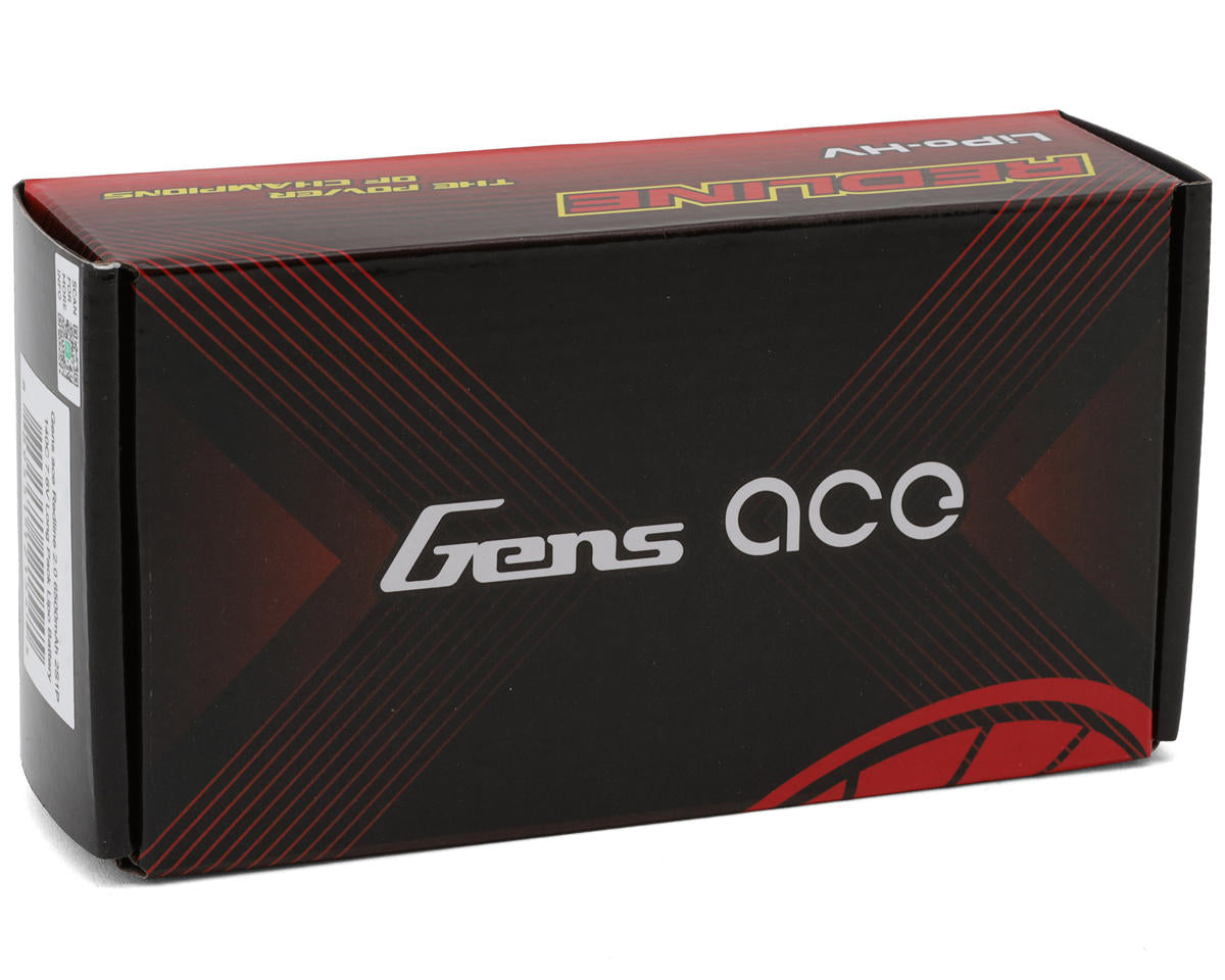 Gens Ace 44002S14S5 Redline 2.0 2S Shory LiHV Battery 140C with 5mm Bullets