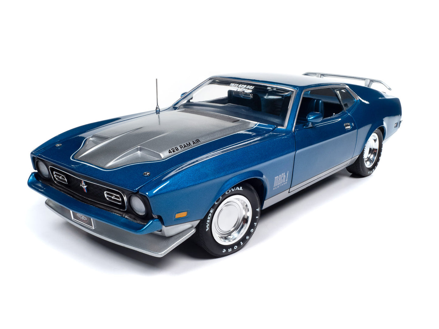 American Muscle 1335 1:18 1971 Ford Mustang Mach 1 MCACN Diecast Model