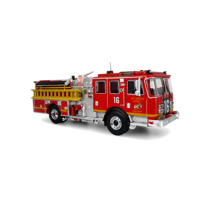 Iconic Replicas 64-0456 1:64 LACFD Engine 16 KME Predator Fire Engine Diecast