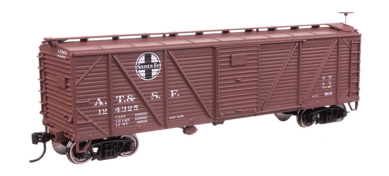 Walthers 910-40702 HO Santa Fe 40' ARA Single Sheathed Boxcar RTR #124325