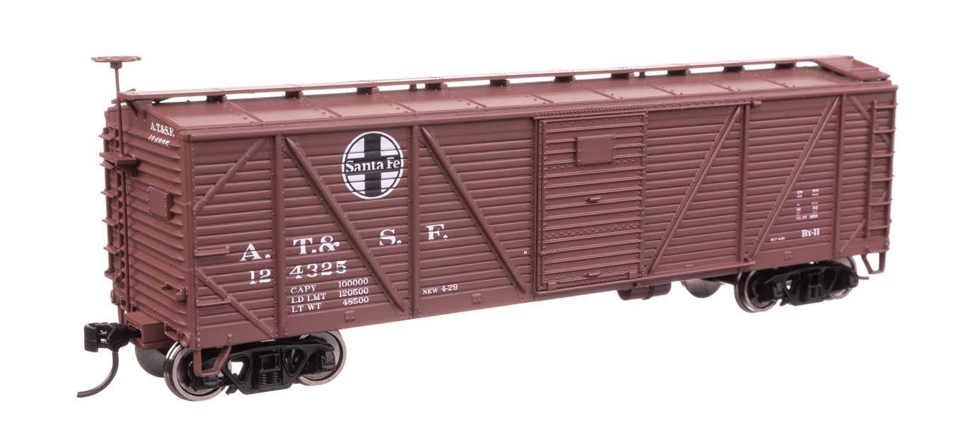 Walthers 910-40702 HO Santa Fe 40' ARA Single Sheathed Boxcar RTR #124325