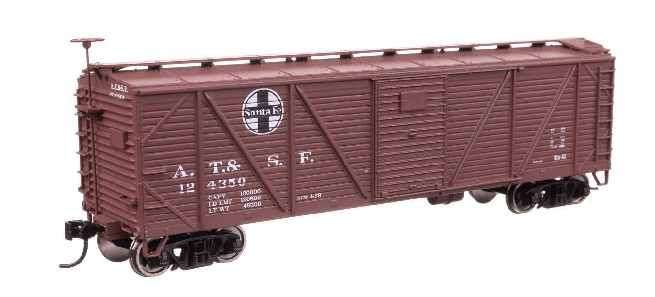 Walthers 910-40703 HO Santa Fe 40' ARA Single Sheathed Boxcar RTR #124350