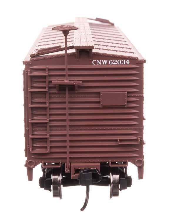 Walthers 910-40705 HO CNW 40' ARA Single Sheathed Boxcar Ready to Run #62034