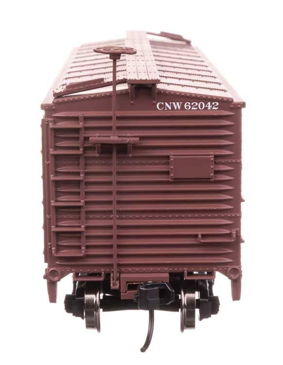 Walthers 910-40706 HO CNW 40' ARA Single Sheathed Boxcar Ready to Run #62042