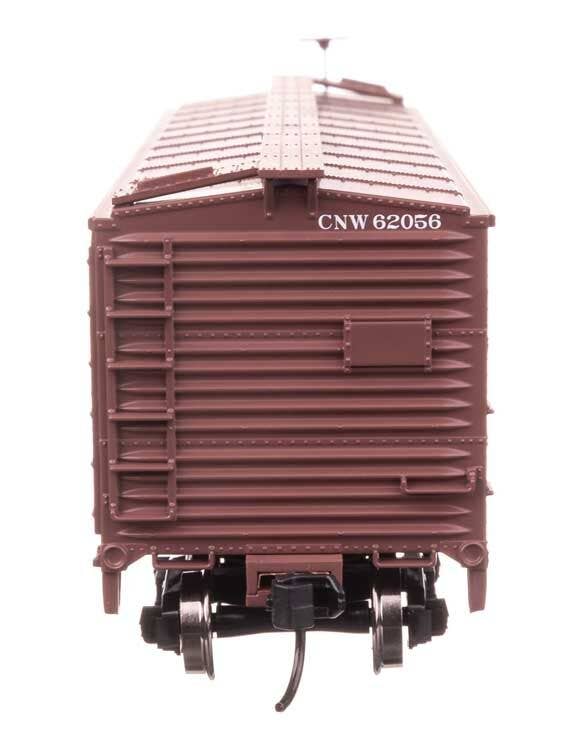 Walthers 910-40707 HO CNW 40' ARA Single Sheathed Boxcar Ready to Run #62056
