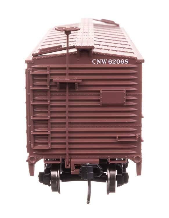 Walthers 910-40708 HO CNW 40' ARA Single Sheathed Boxcar Ready to Run #62068