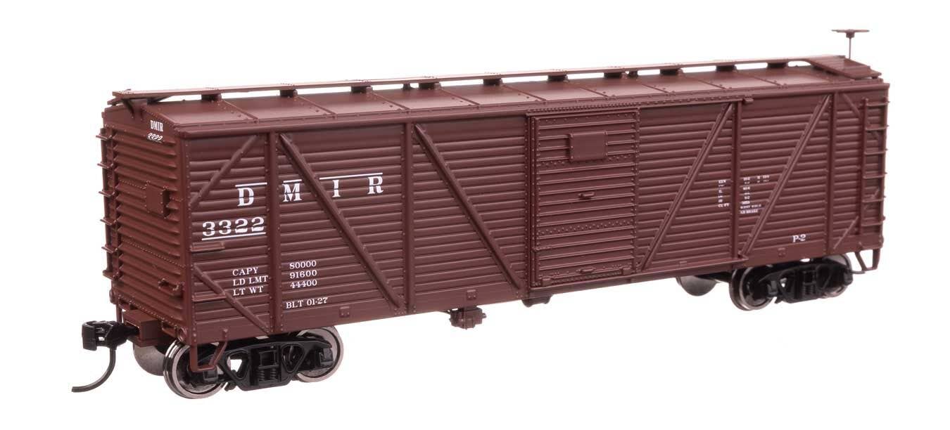 Walthers 910-40710 HO DM&IR 40' ARA Single Sheathed Boxcar Ready to Run #3322