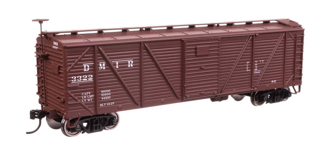 Walthers 910-40710 HO DM&IR 40' ARA Single Sheathed Boxcar Ready to Run #3322