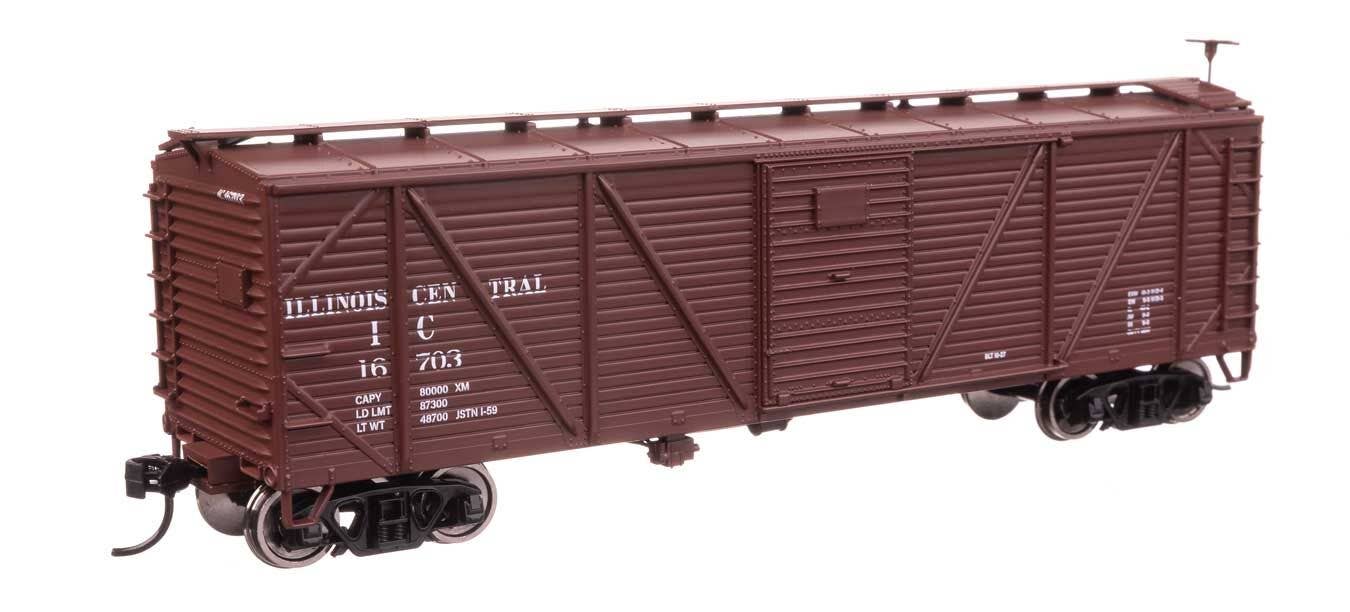 Walthers 910-40713 HO IC 40' ARA Single Sheathed Boxcar Ready to Run #16703