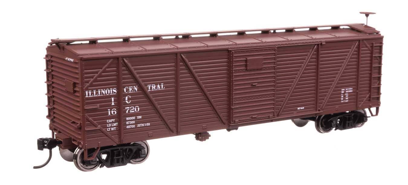 Walthers 910-40715 HO IC 40' ARA Single Sheathed Boxcar Ready to Run #16720