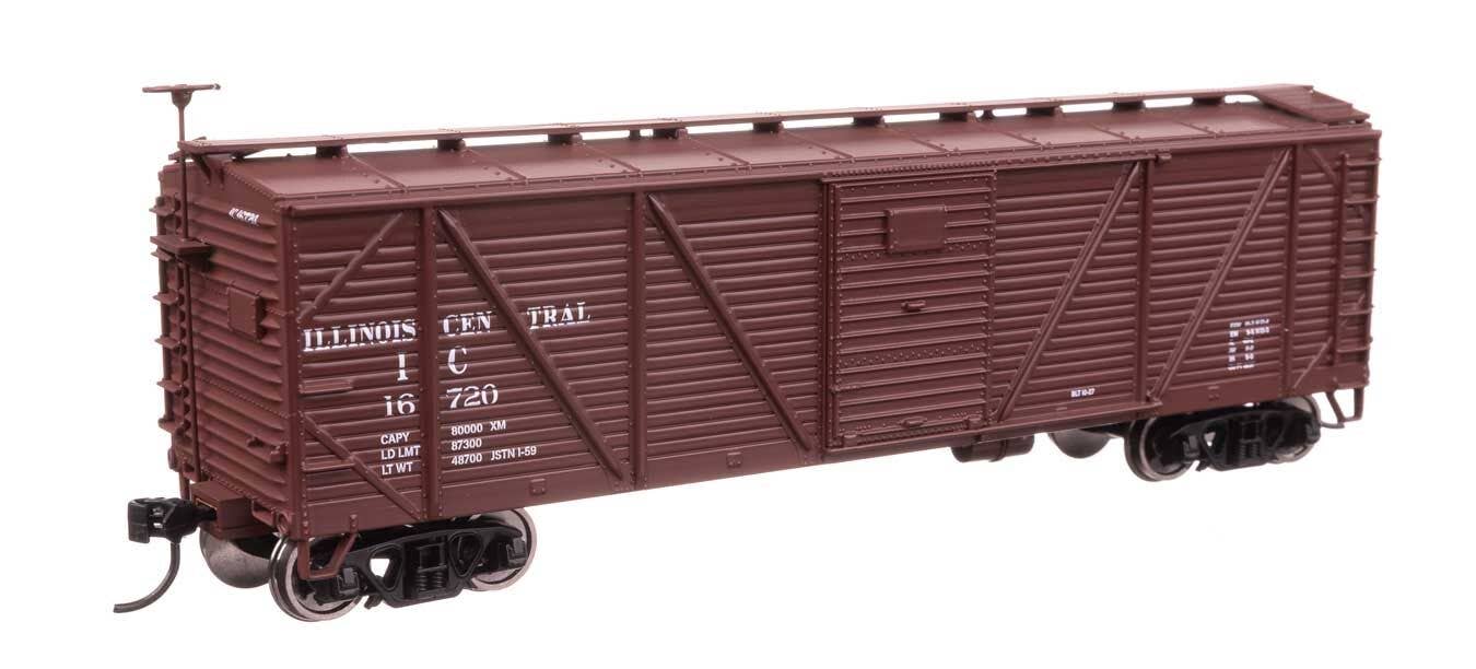 Walthers 910-40715 HO IC 40' ARA Single Sheathed Boxcar Ready to Run #16720