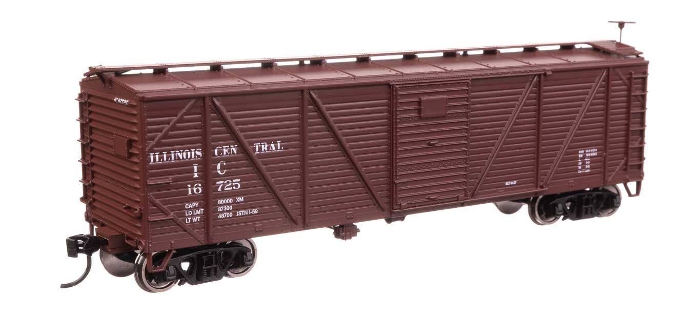 Walthers 910-40716 HO IC 40' ARA Single Sheathed Boxcar Ready to Run #16725