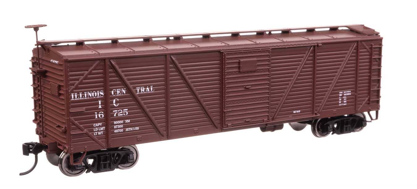 Walthers 910-40716 HO IC 40' ARA Single Sheathed Boxcar Ready to Run #16725