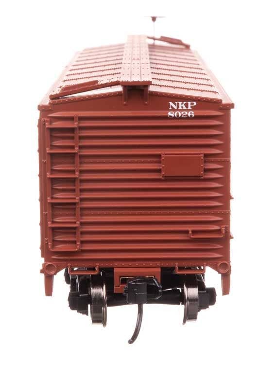 Walthers 910-40722 HO NKP 40' ARA Single Sheathed Boxcar Ready to Run #8026