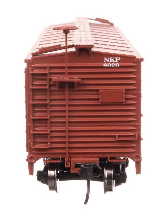 Walthers 910-40722 HO NKP 40' ARA Single Sheathed Boxcar Ready to Run #8026