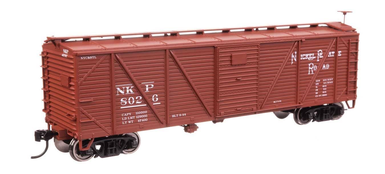 Walthers 910-40722 HO NKP 40' ARA Single Sheathed Boxcar Ready to Run #8026