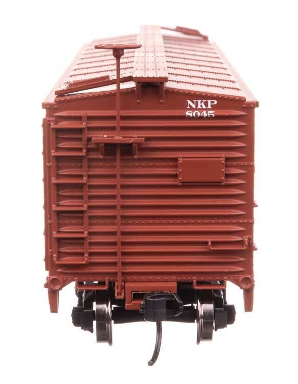 Walthers 910-40723 HO NKP 40' ARA Single Sheathed Boxcar Ready to Run #8045
