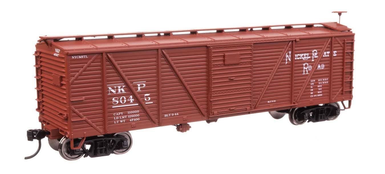 Walthers 910-40723 HO NKP 40' ARA Single Sheathed Boxcar Ready to Run #8045