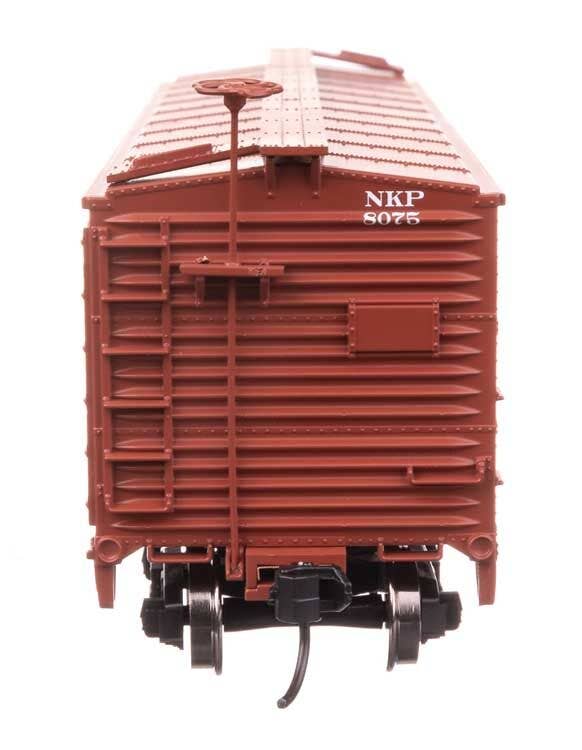 Walthers 910-40724 HO NKP 40' ARA Single Sheathed Boxcar Ready to Run #8075