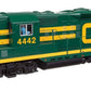Walthers 910-10491 HO CV EMD GP9 Diesel Locomotive Ph. II with High Hood #4442