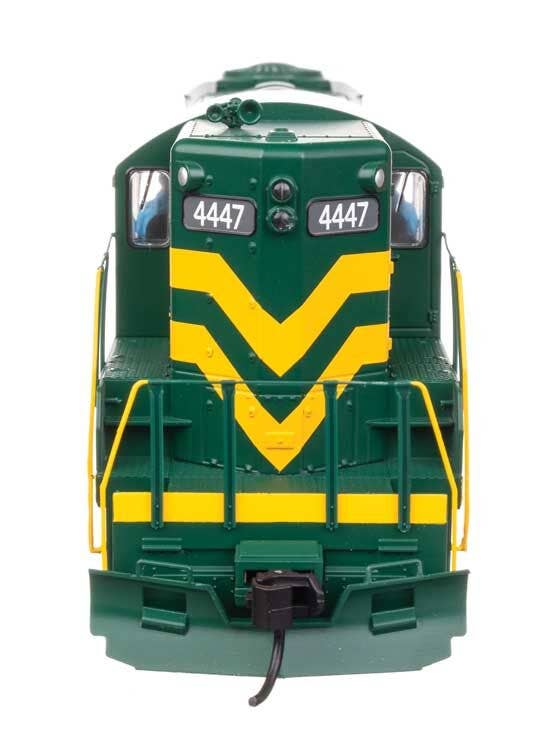 Walthers 910-10492 HO CV EMD GP9 Diesel Locomotive Ph. II with High Hood #4447