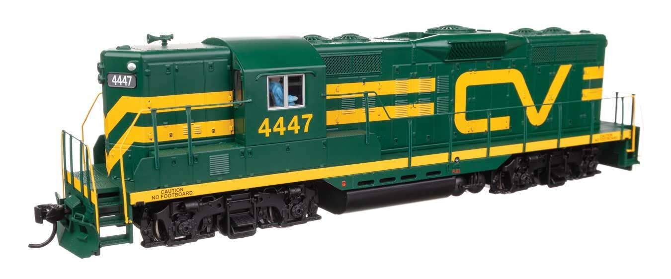 Walthers 910-10492 HO CV EMD GP9 Diesel Locomotive Ph. II with High Hood #4447