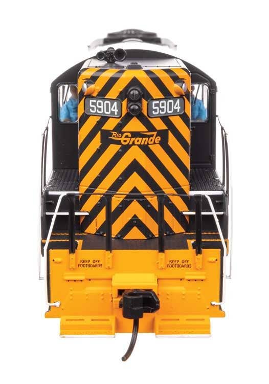 Walthers 910-10496 HO D&RGW EMD GP9 Diesel Locomotive Ph. II w/ High Hood #5904