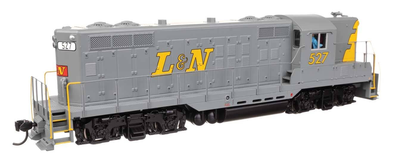 Walthers 910-10499 HO LN EMD GP9 Diesel Locomotive Phase II with High Hood #527