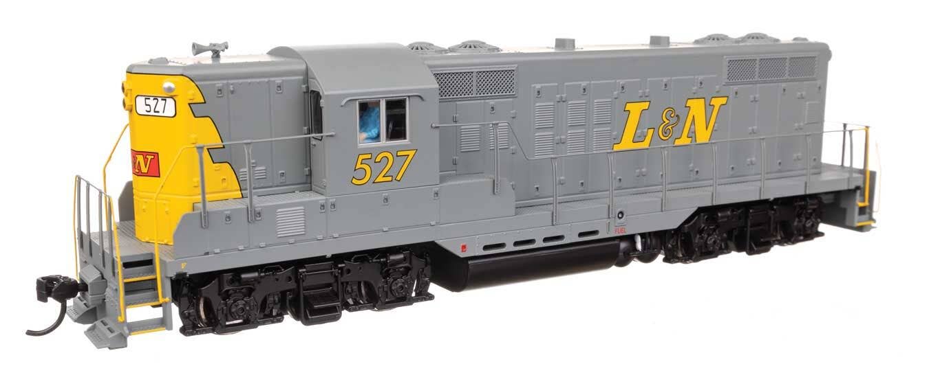 Walthers 910-10499 HO LN EMD GP9 Diesel Locomotive Phase II with High Hood #527