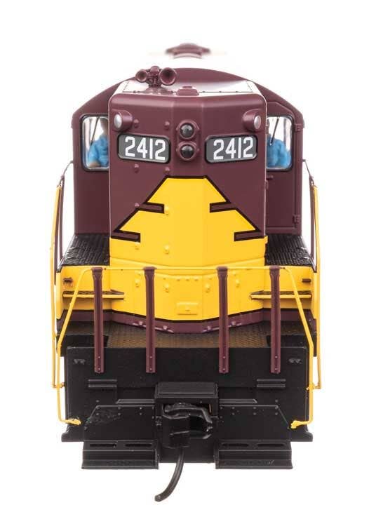 Walthers 910-10502 HO SOO EMD GP9 Diesel Locomotive Phase II w/ High Hood #2412