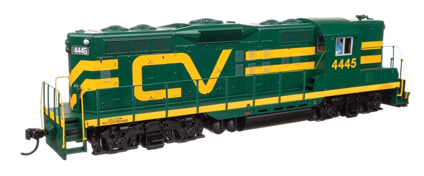 Walthers 910-20491 HO CV EMD GP9 Diesel Locomotive Ph. II w/ Sound & DCC #4445