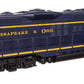 Walthers 910-20493 HO C&O EMD GP9 Diesel Locomotive Ph. II w/ Sound & DCC #5941