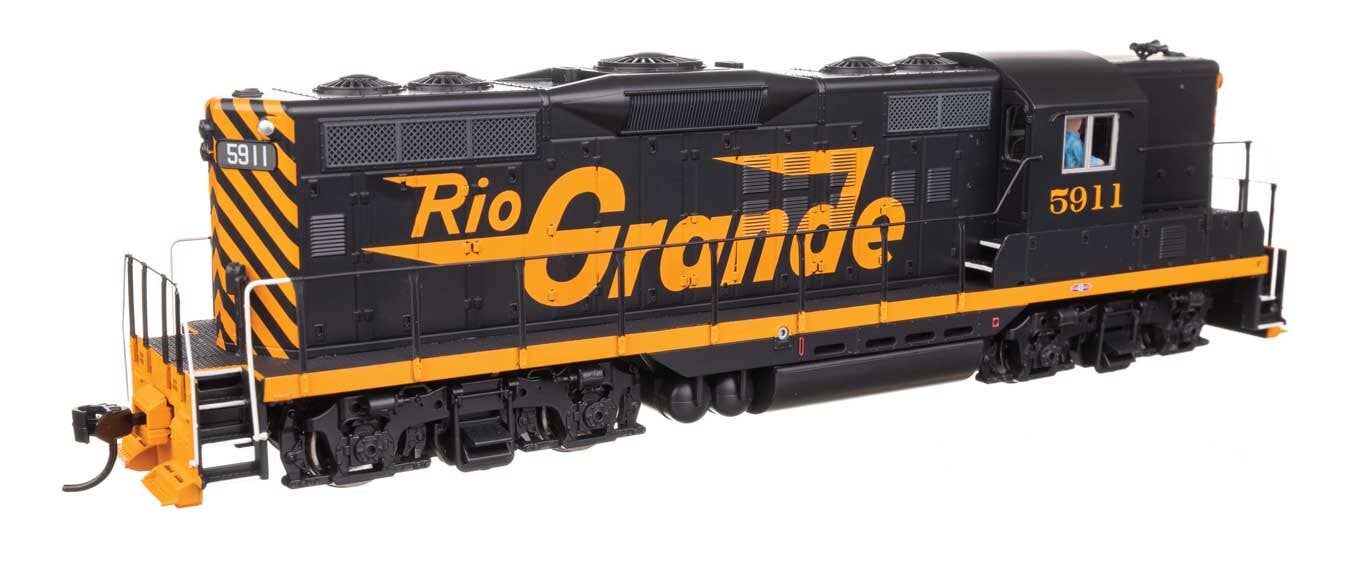 Walthers 910-20496 HO D&RGW EMD GP9 Diesel Locomotive Ph. II with Sound and DCC