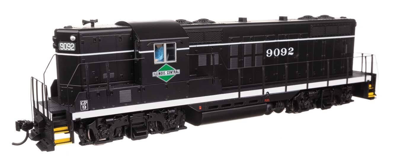 Walthers 910-20497 HO IC EMD GP9 Diesel Locomotive Ph. II w/ Sound & DCC #9086