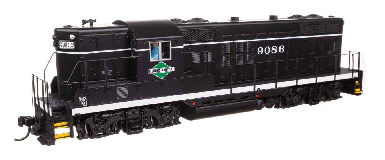 Walthers 910-20498 HO IC EMD GP9 Diesel Locomotive Ph. II w/ Sound & DCC #9092
