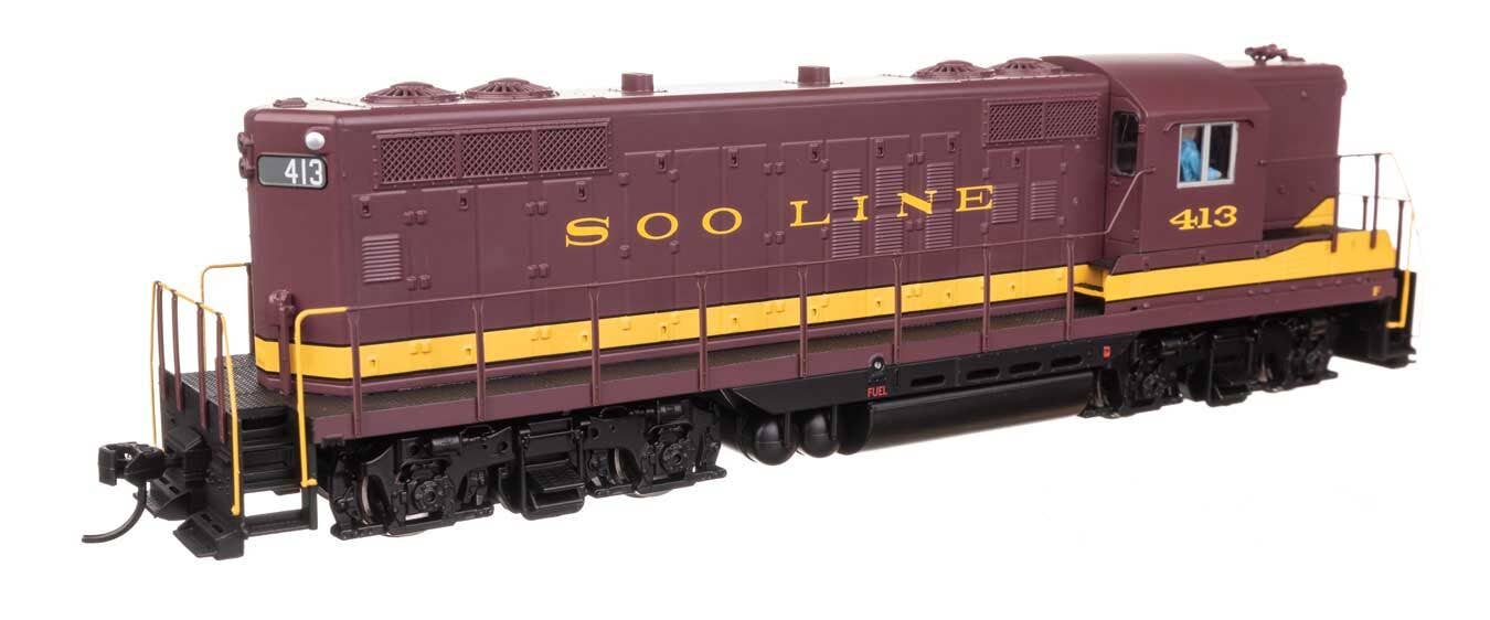 Walthers 910-20501 HO SOO EMD GP9 Diesel Locomotive Ph. II w/ Sound & DCC #413