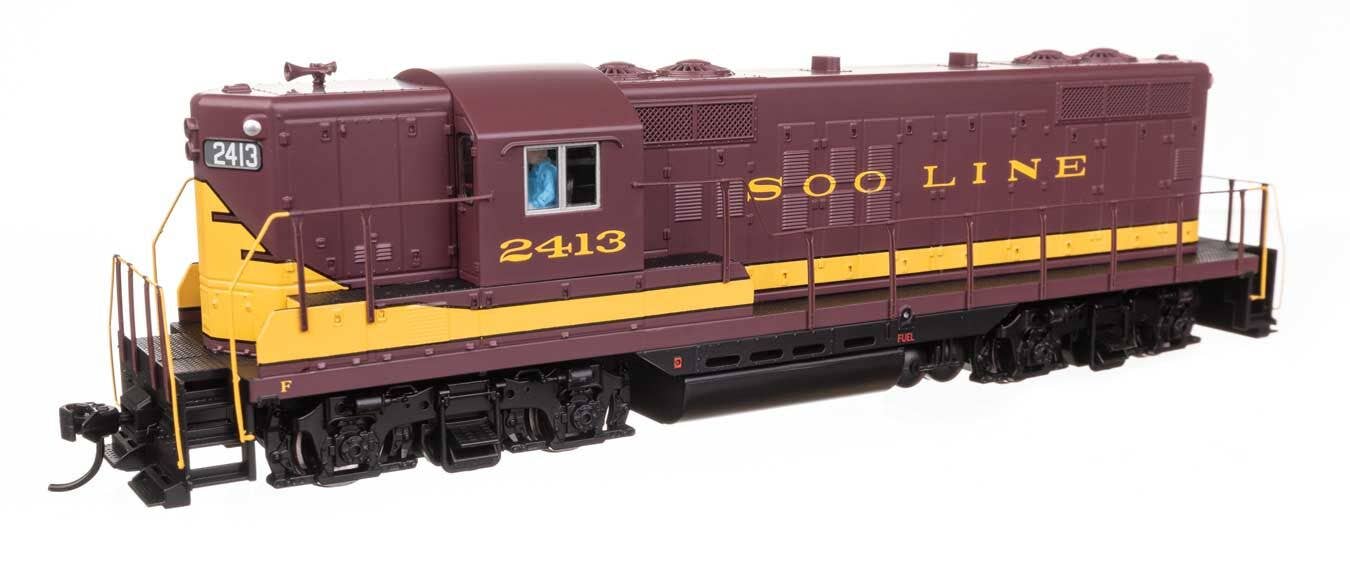 Walthers 910-20502 HO SOO EMD GP9 Diesel Locomotive Ph. II w/ Sound & DCC #2413