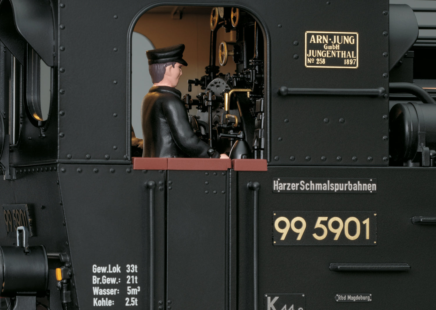 LGB 26591 G HSB Steam Locomotive #99 5901