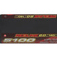 Gens Ace 51002S14M5 Redline 2.0 2S Shory LiHV Battery 140C with 5mm Bullets