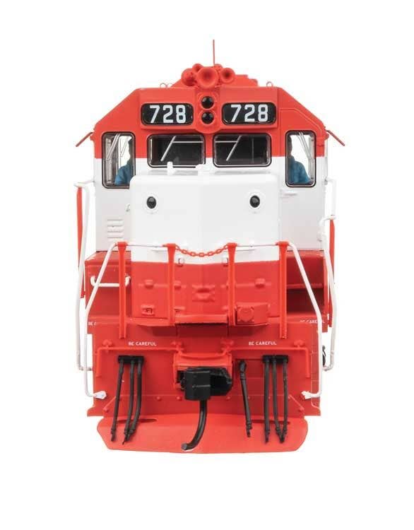 Walthers 920-43310 HO Frisco EMD GP35 Diesel Loco Ph. II w/ Sound & DCC #728