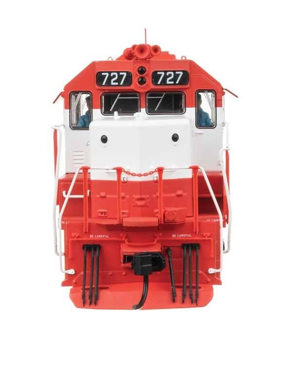 Walthers 920-50309 HO Frisco EMD GP35 Diesel Locomotive Ph. II Standard DC #727