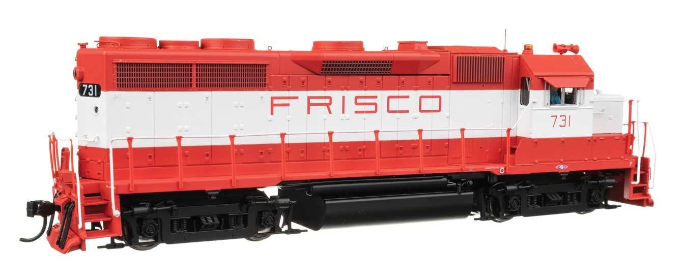 Walthers 920-50310 HO Frisco EMD GP35 Diesel Locomotive Ph. II Standard DC #731